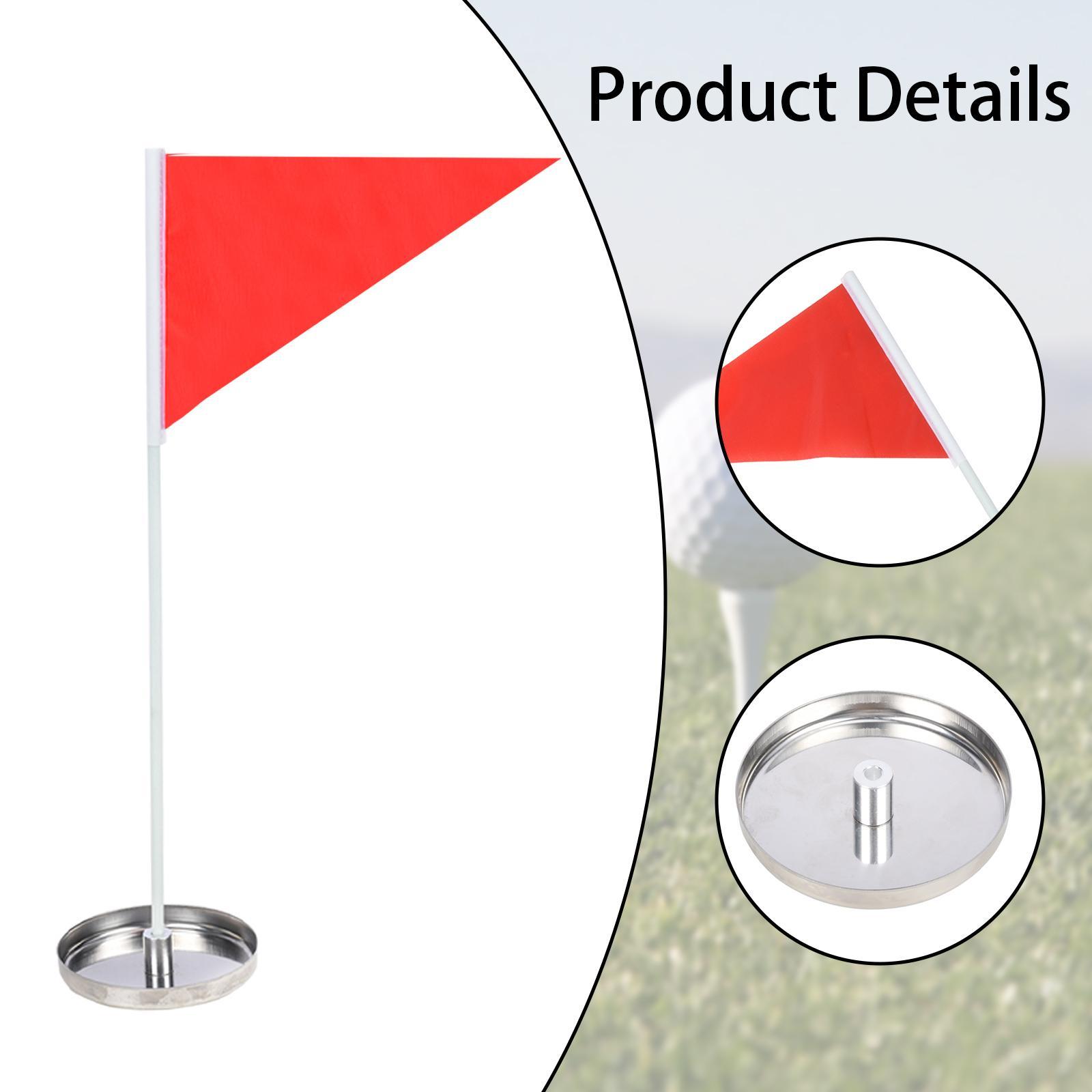 Golf Equipment Gifts - Golf Hole Cup and Flag Stainless