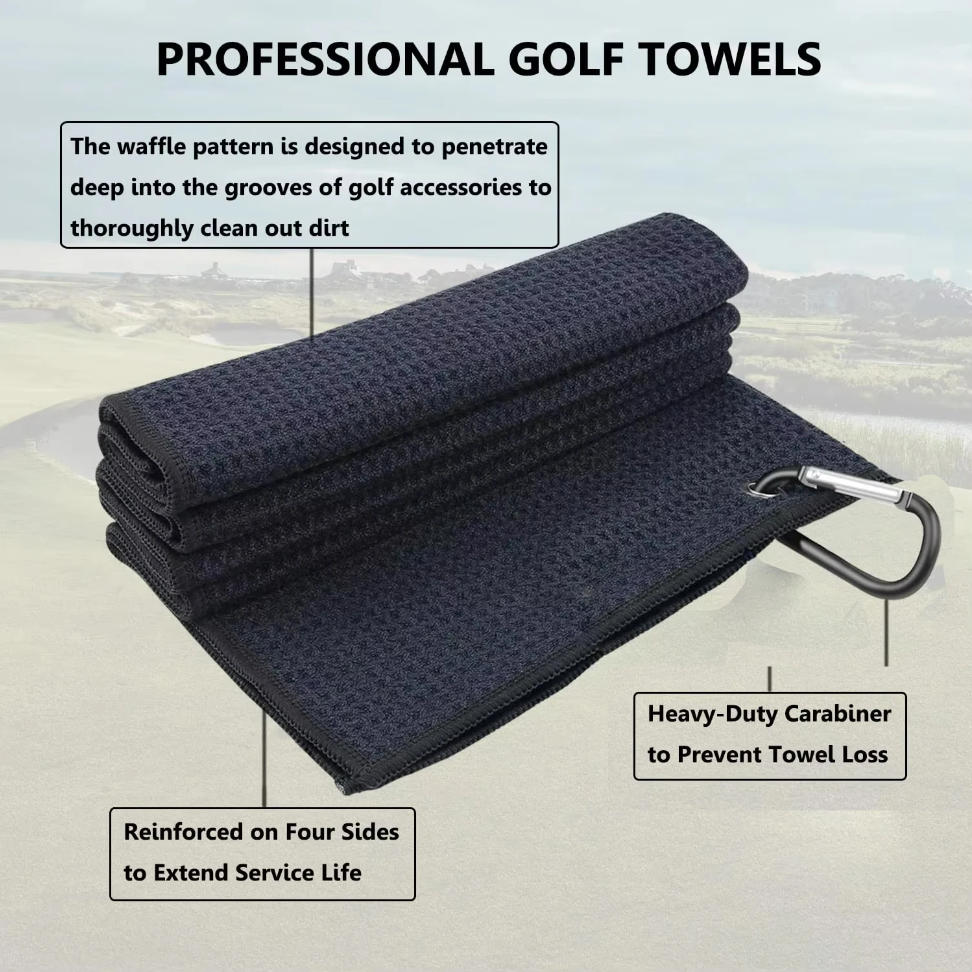 Multi-Color Golf Towels (Cross - Golf Towel Waffle 评论和价格