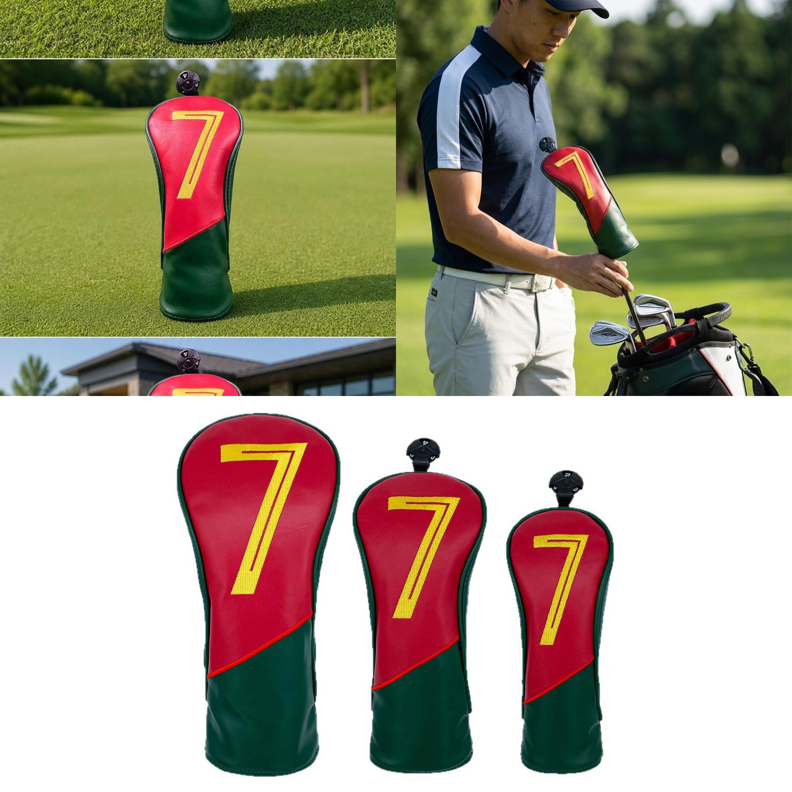 Waterproof PU Headcover Golf C - Golf Equipment Gifts 评论和价格