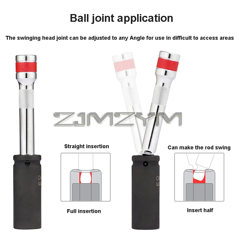 9PCS 1/2 3/8 1/4 Inch Ball Hea - Head Racket Boom 评论和价格