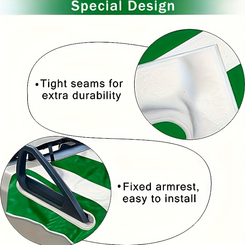Golf Cart Seat Covers, Blue An - Golf Towel Waffle 评论和价格
