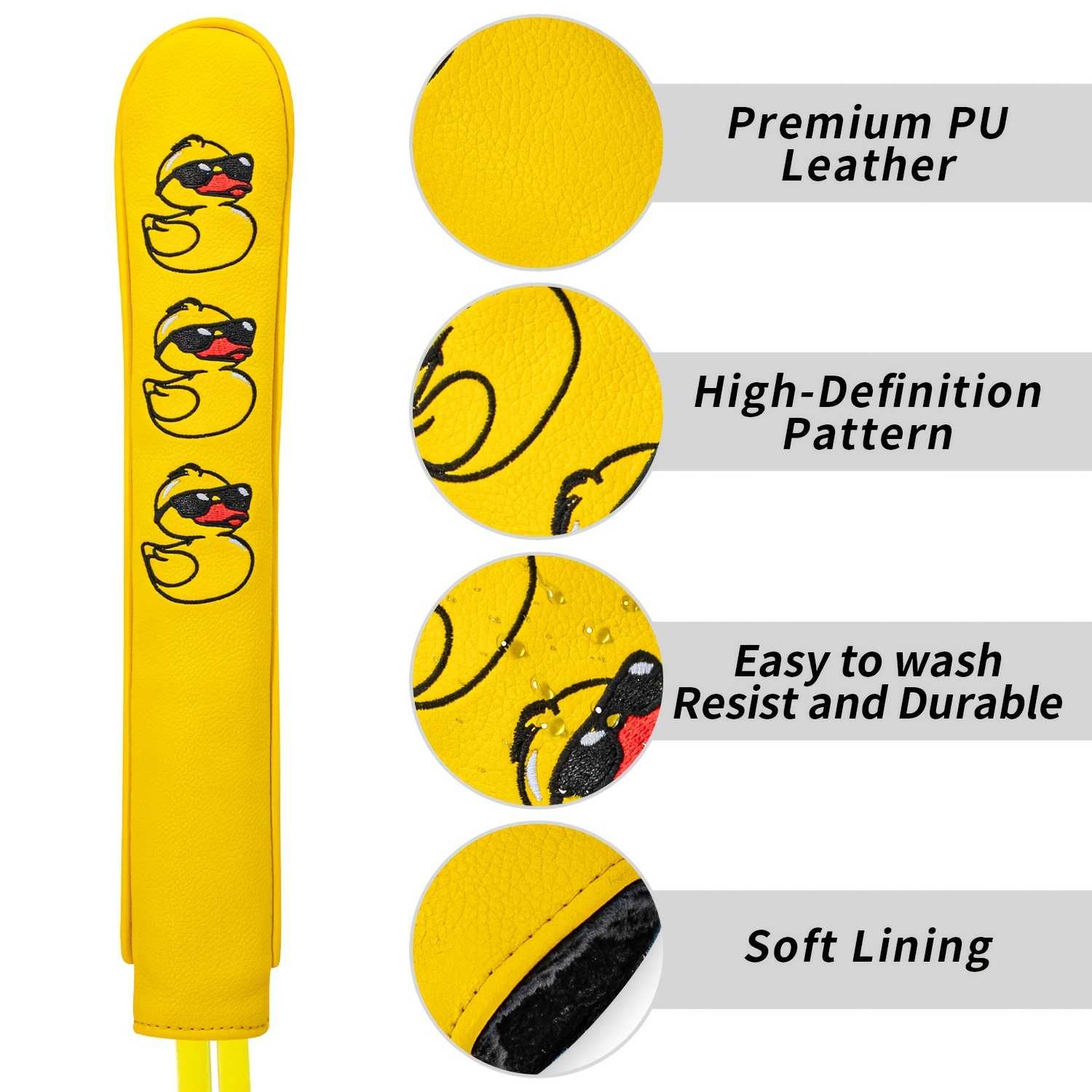 1pc Duck-Shaped Golf Club Head - Golf Equipment Storage 评论和价格